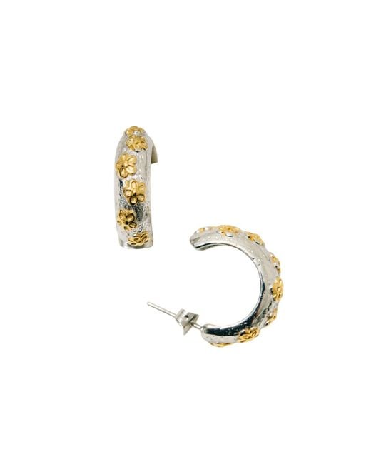 Mulgaro Metallic Noelia Earrings