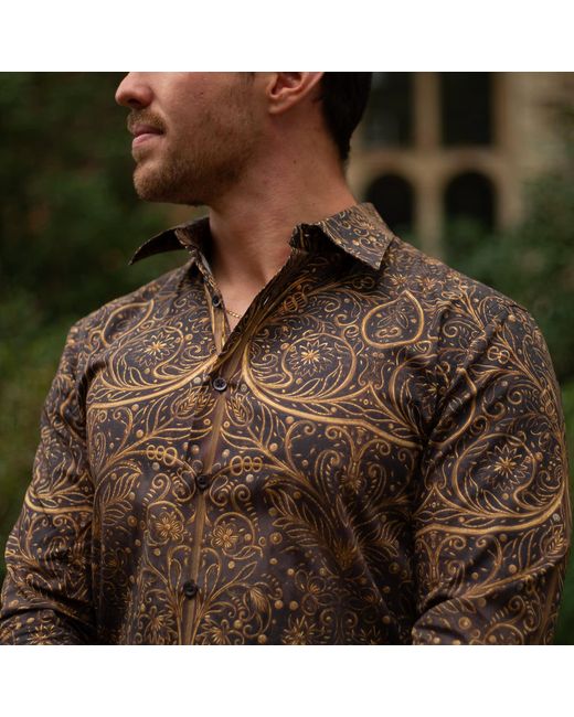 Maurice Saxe Brown Artist Shirt for men