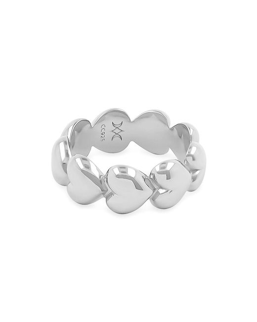 Cote Cache Metallic Everlasting Love Ring