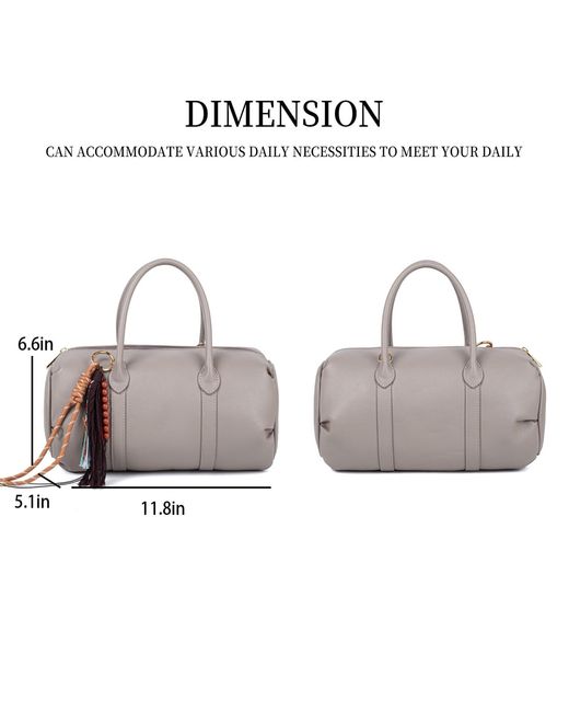 Mkf Collection - J'omor Gray Margot Shoulder Bag