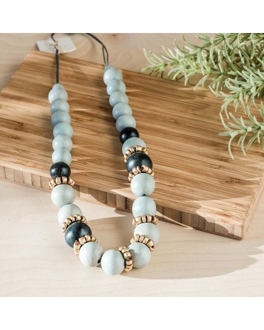 LIKHÂ Metallic Pompa Statement Necklace