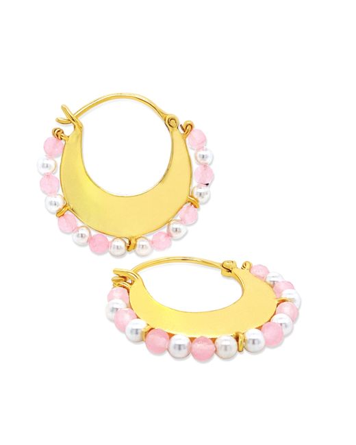 GEM BAZAAR Metallic Sands Earrings