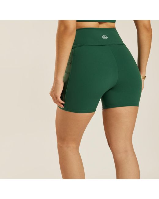 Be Athletica Green Be One Eighty Cycling Shorts