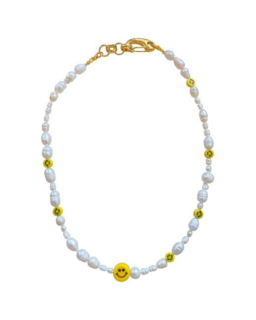 Smilla Brav Blue Happy Necklace