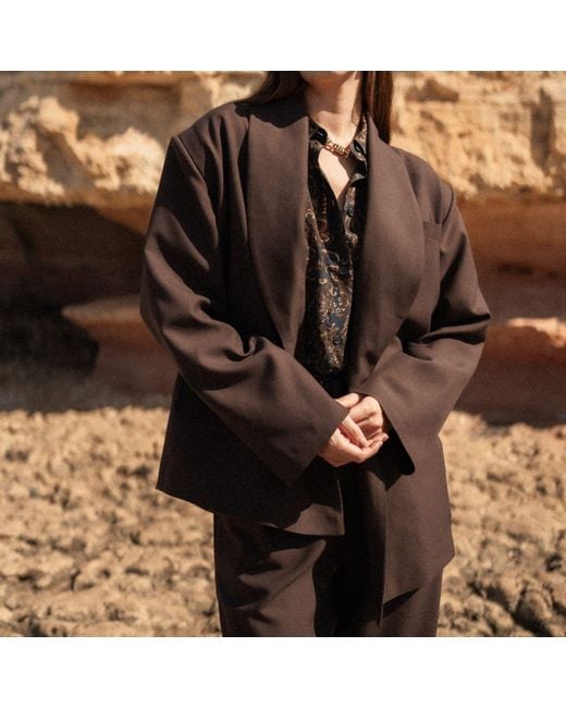 Thisisu Collection Brown Arya Jacket