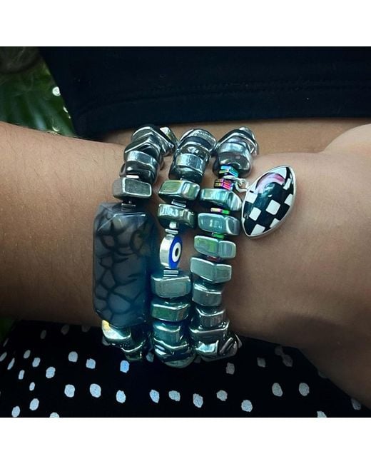 Ebru Jewelry Metallic Stylish Mila Bracelet