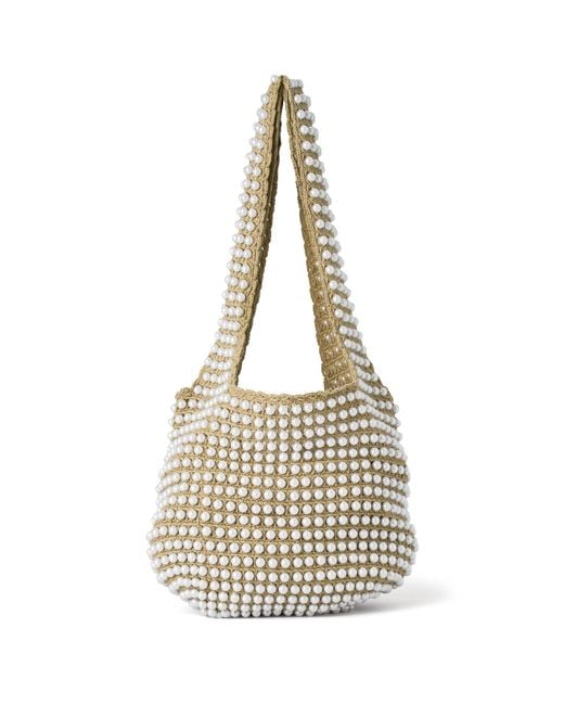 ARMS OF EVE Metallic Neutrals Audrey Hand Bag