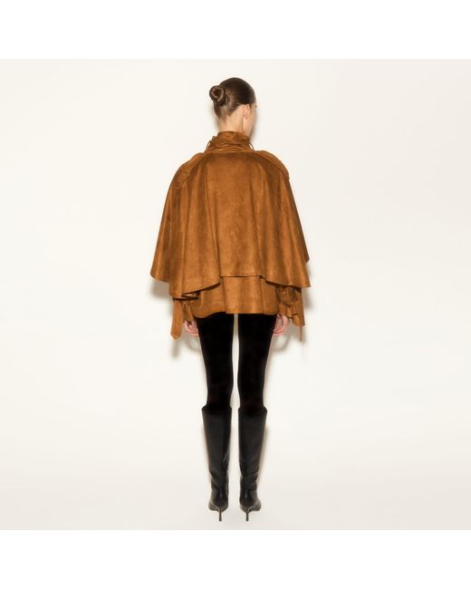 Herfetch Brown Neutrals Cape Jacket-Camel