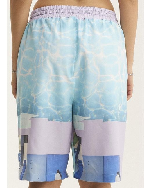 mysimplicated Blue Bermuda Shorts