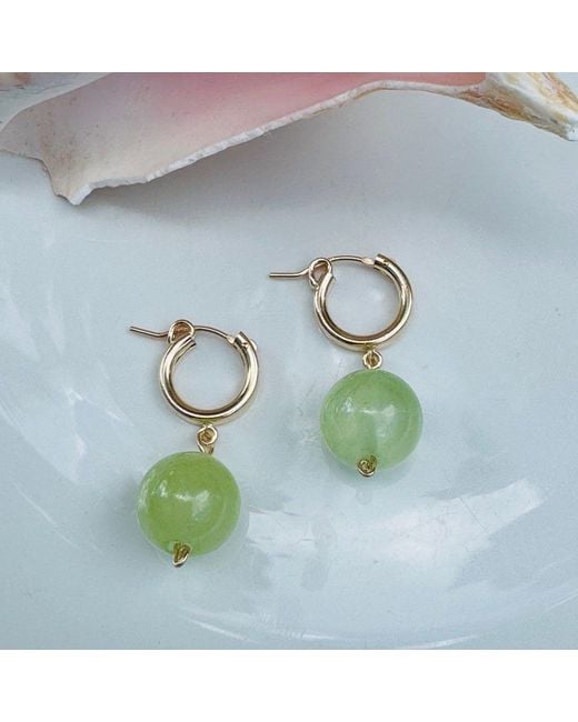 Lexi Jewelry Multicolor Serene Bolita Hoop Earrings