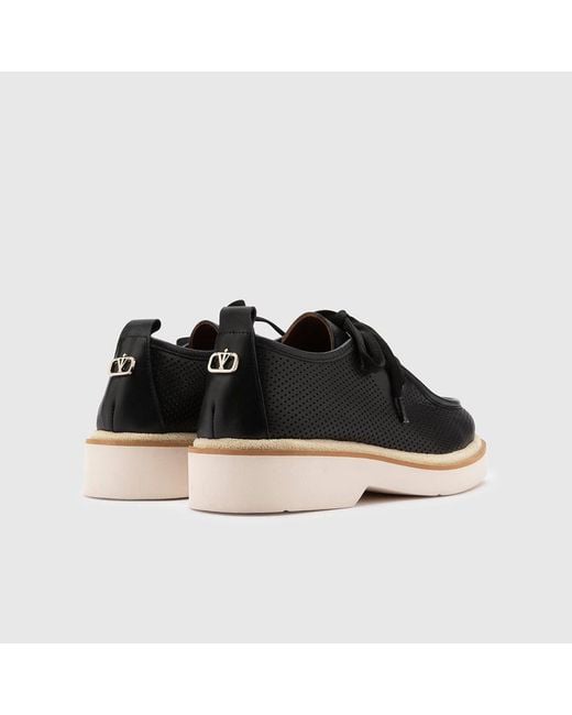 Ilvi Black Afsana Leather Oxford