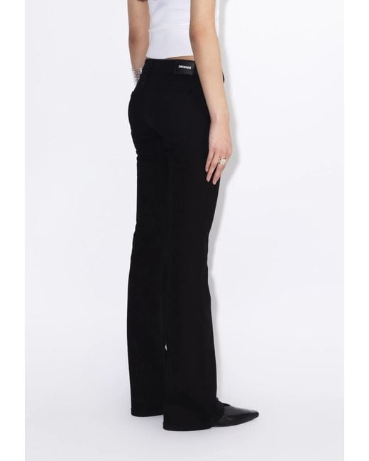 Dr. Denim Black Kily Low Bootcut