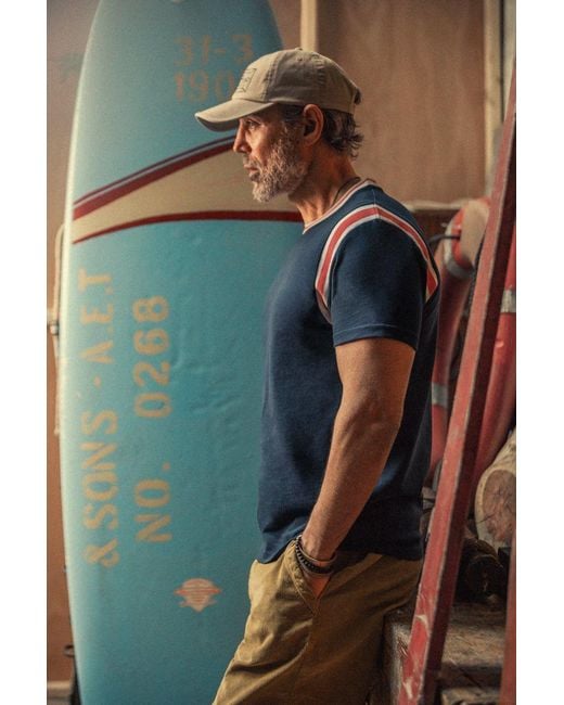 &SONS Trading Co Blue Pasadena T-Shirt for men