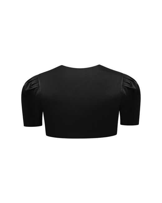 Why Mary Black Victoria Satin Bolero Jacket