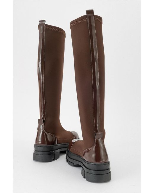 Prologue Shoes Brown Bella Scuba Boot