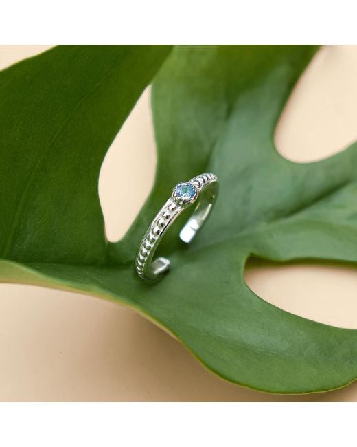 Charlotte's Web Jewellery White Lalita Midi / Toe Ring