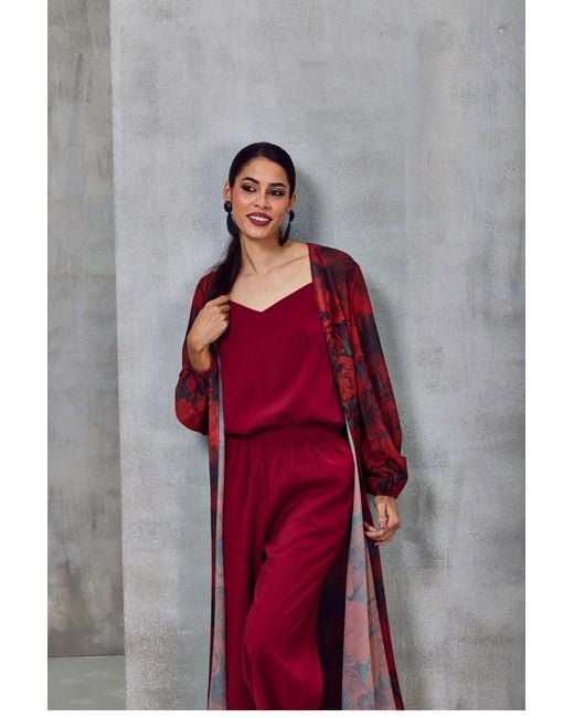 Ashita Fernandes Red Neutrals Sehr Top