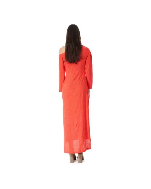 MARGOT VII Red Lys Dress