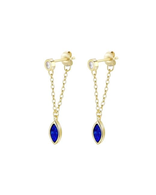 KAMARIA Metallic Full Swing Opal Earrings