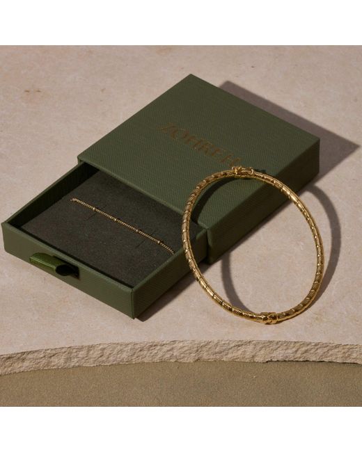 Zohreh Metallic Station Bead Chain Bracelet 9K