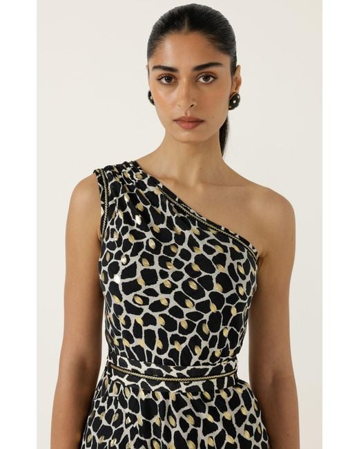 SACHA DRAKE Black Daria Maxi Dress
