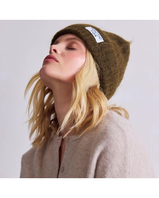 Arctic Fox & Co. Green The Mohair Beanie