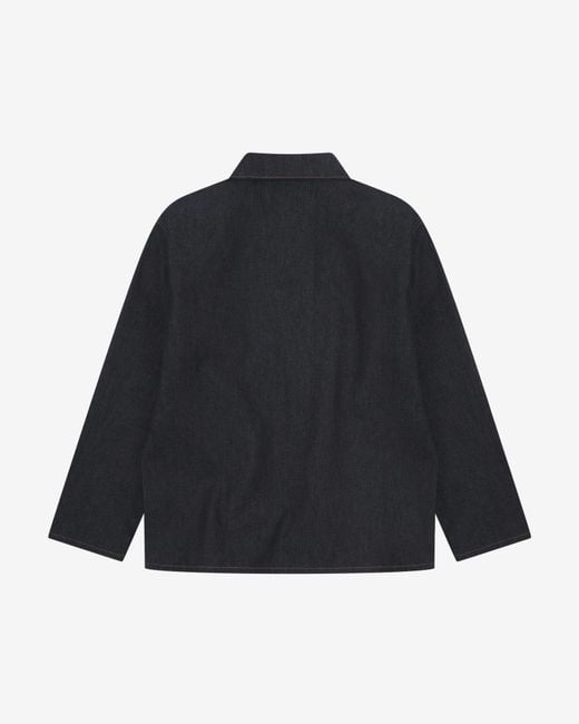 Uskees Blue Overshirt for men
