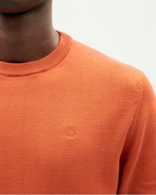 Thinking Mu Orange Orlando Sweater for men