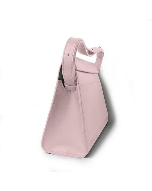 godi. Pink The Christy Handmade Adjustable Leather Shoulder Bag