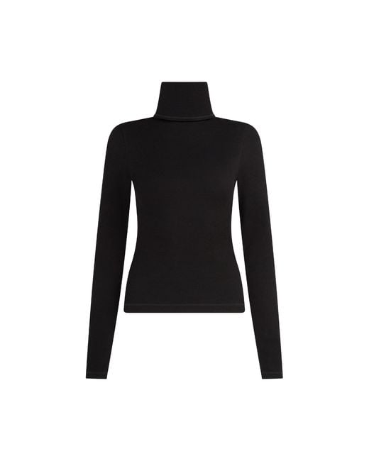 La Granni Black Long Sleeve Top