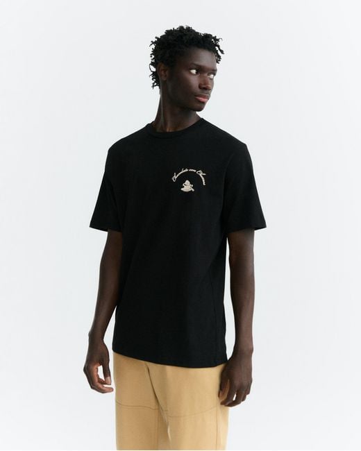 Thinking Mu Black Churros Zach T-Shirt for men