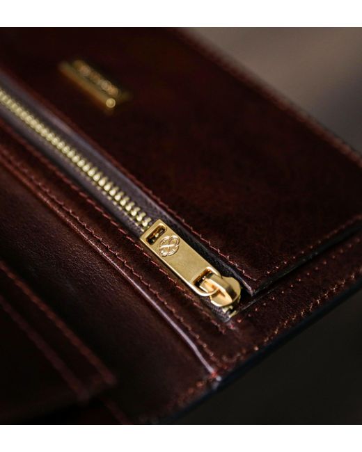Time Resistance Brown A Coat Wallet For