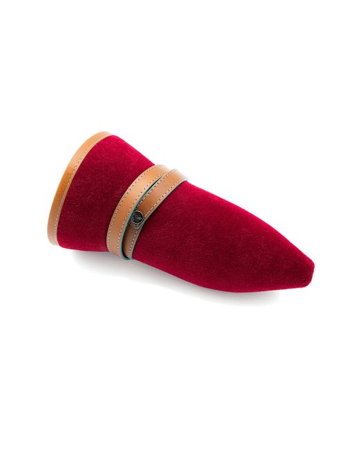 DORIA 1905 Red Lapin Felt Rolling Hat for men