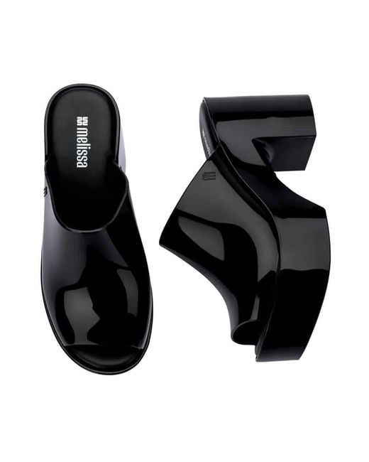 Melissa Black Mule Hype