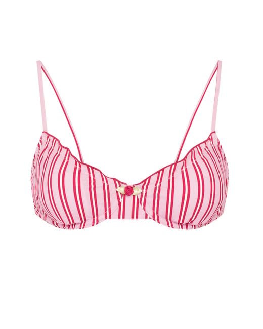 Wild Lovers Pink Dolly Daze Bikini Top
