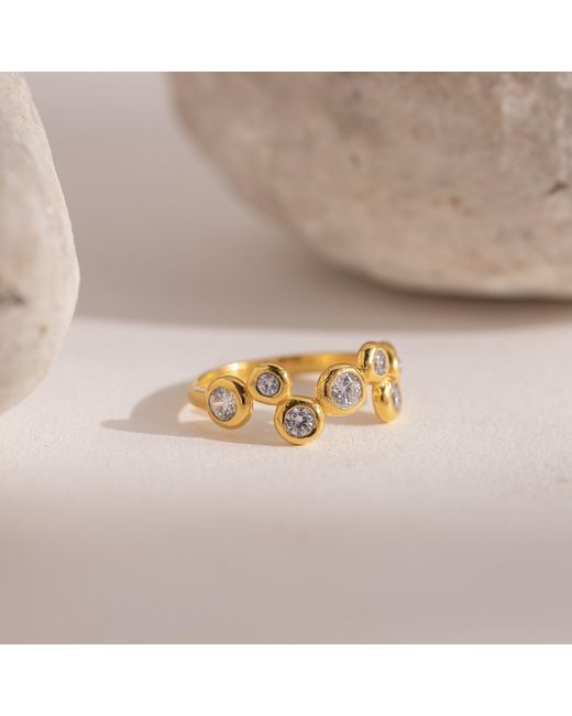 GEM BAZAAR Metallic Ziggy Stardust Ring