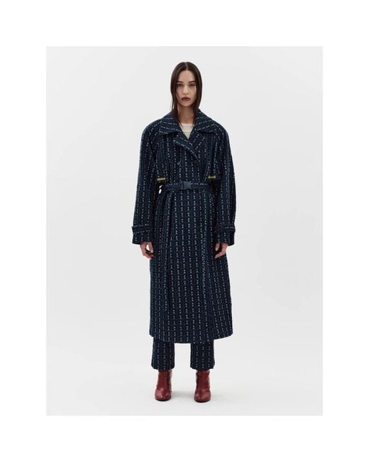 Jakke Blue Milla Trench Coat