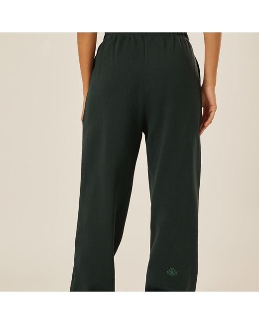 Be Athletica Green Varsity Athletica Sweatpants