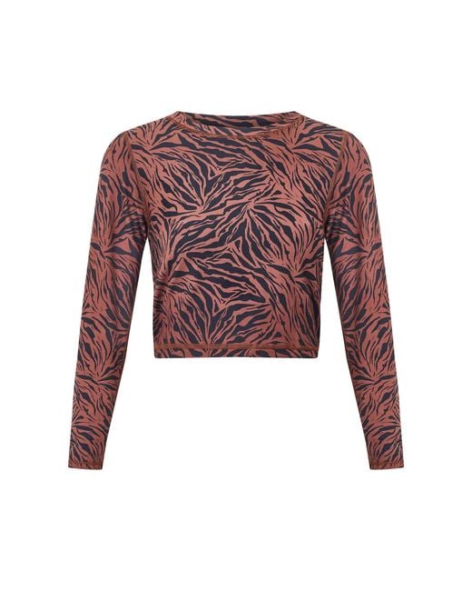 Lula-Ru Red Long Sleeve Top