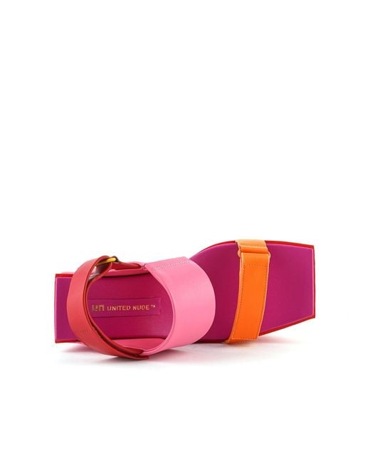 United Nude Red Brutt Sandal