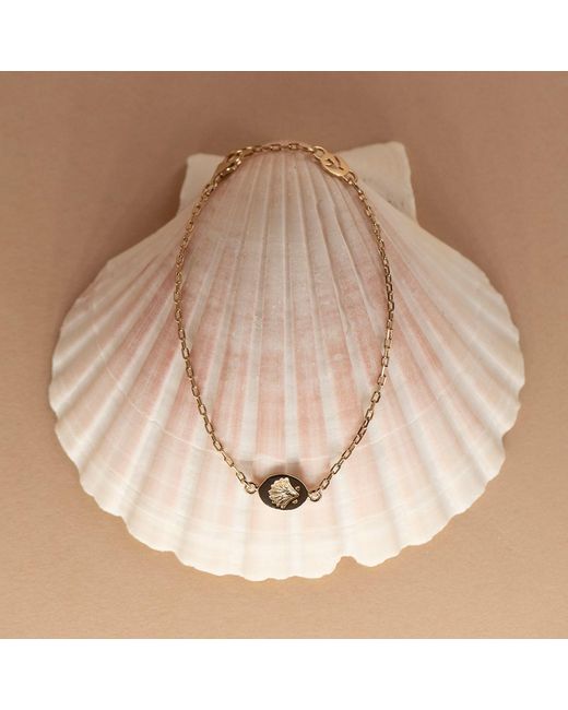 Zoe & Morgan Metallic Secret Society Of Shell Lovers Bracelet