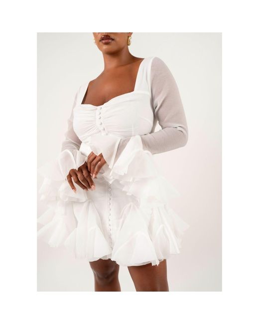 Lamide Sadipe Gray Aria Dress
