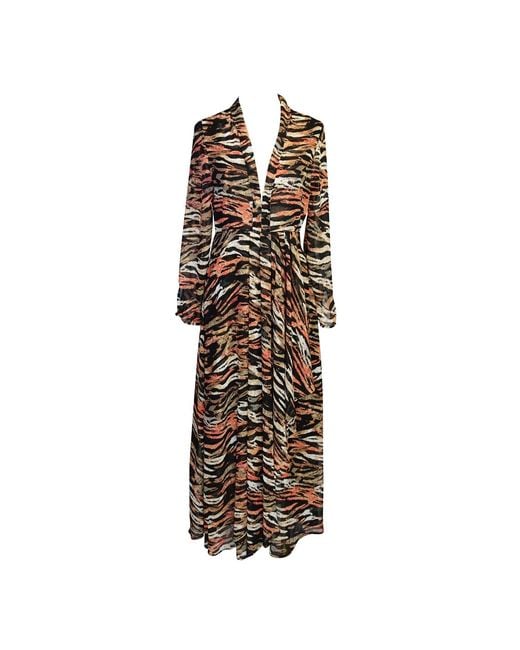 Jennafer Grace Brown Triana Tiger Minaret Dress