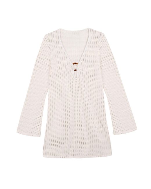 Aqva Swimwear White Bassa Dress