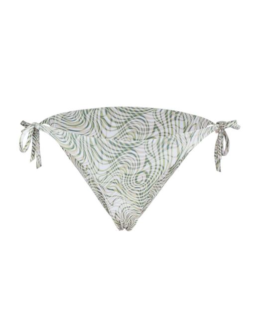 Morrato Bali Gray Claudia Bikini Bottom Topographical