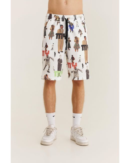 mysimplicated White Bermuda Shorts for men