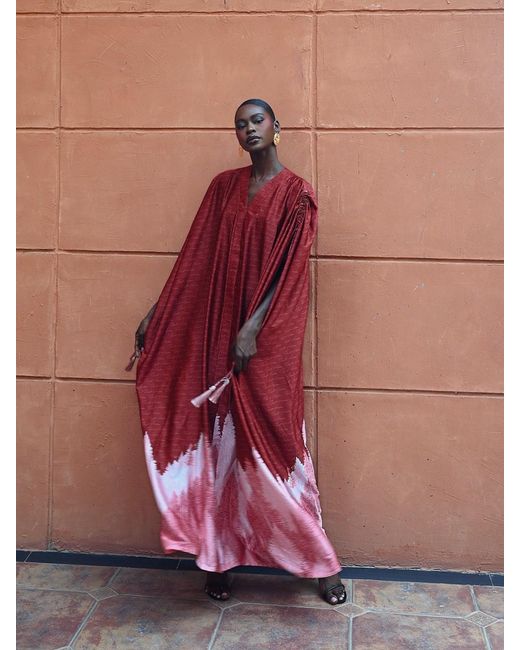 Flaunt Archive Red Suri Kaftan
