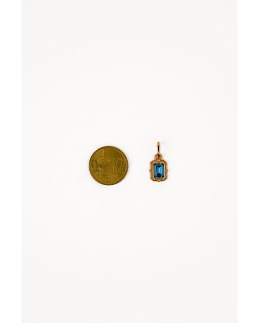 Zynnia Collective Blue December/ Topaz Birthstone Charm