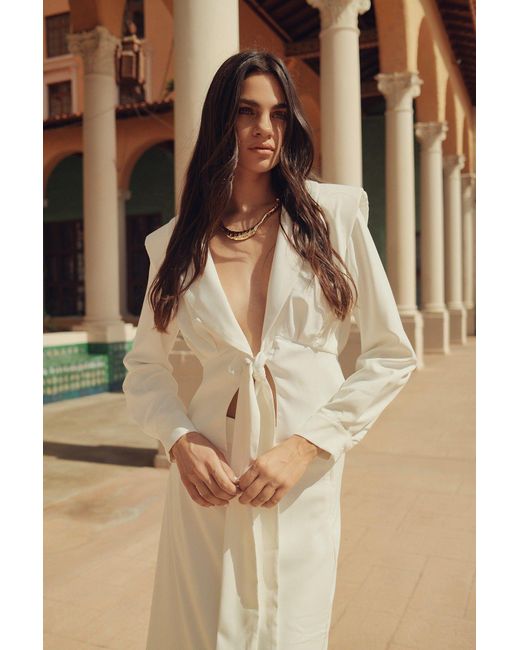 Luum White Aranci Blouse