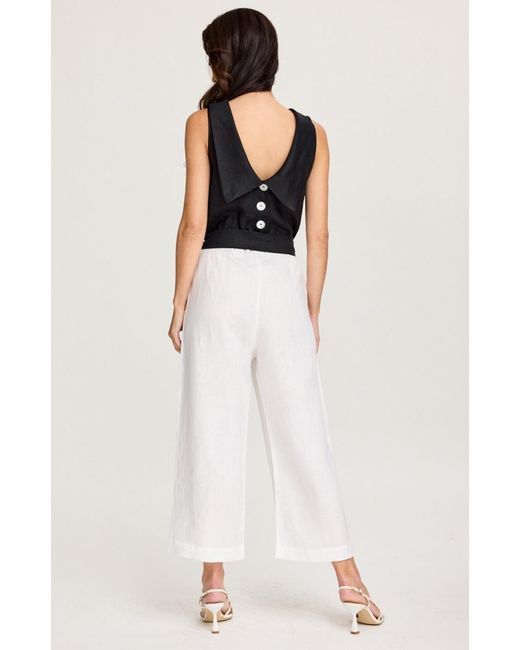 MARICEL White Elena Jumpsuit